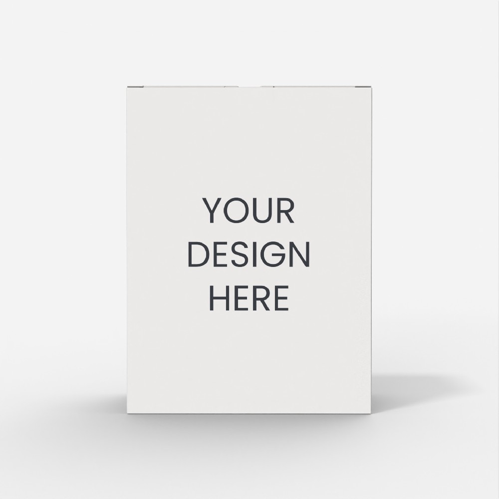 盒子印刷 -鎖扣反向插鎖盒型設計結(jié)構(gòu)圖